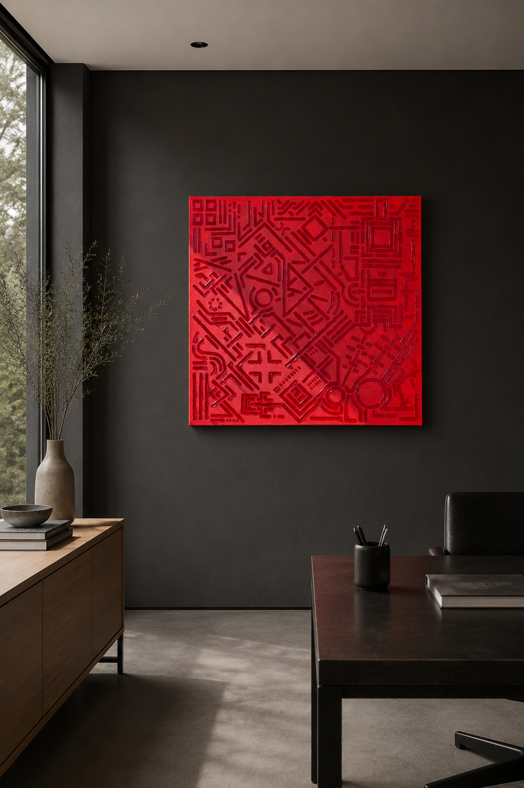 Entropy: Red on red 1