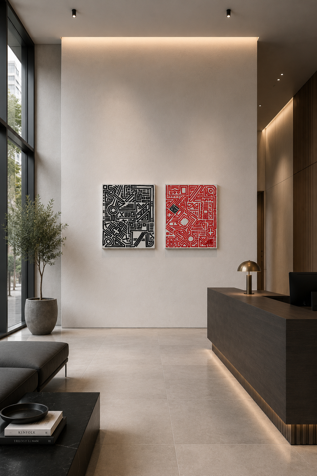Entropy: Red and black 1