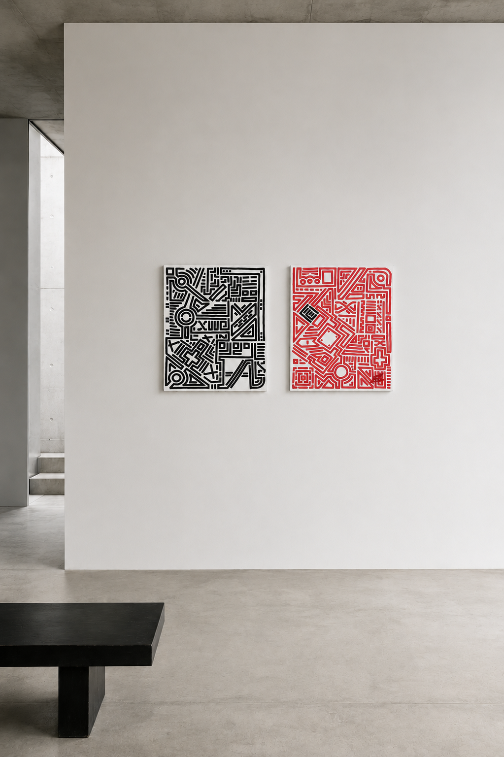 Entropy: Red and black 1