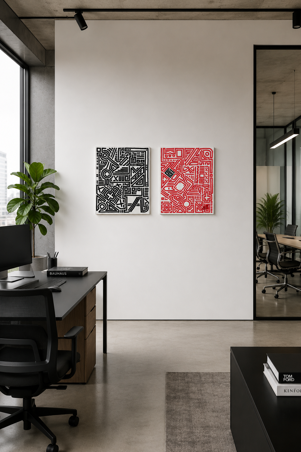 Entropy: Red and black 1