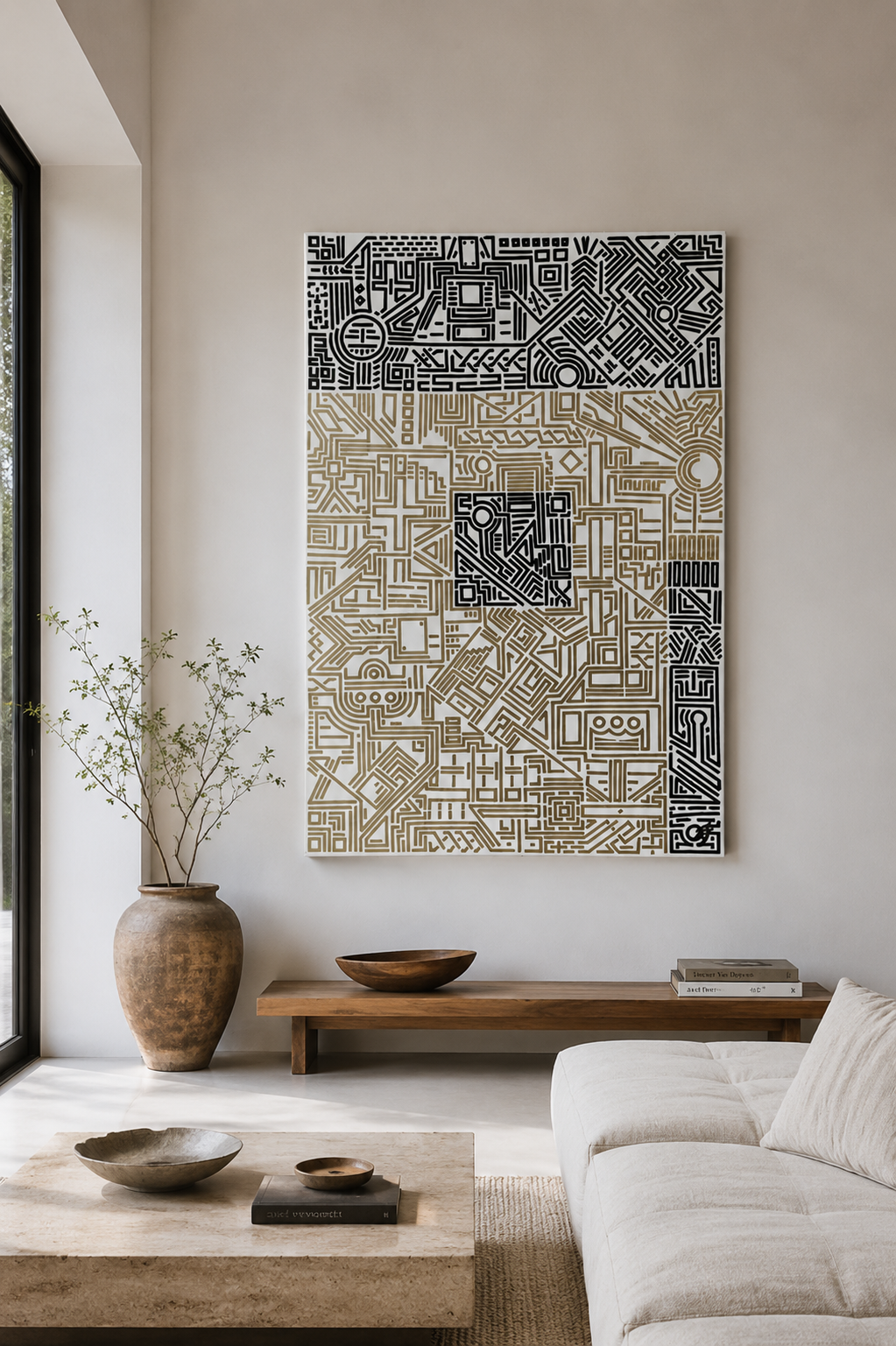 Entropy: Gold and black 1