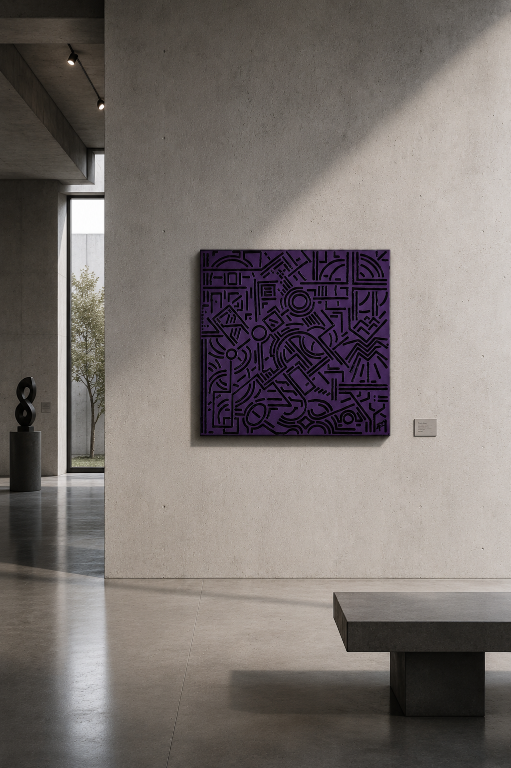 Entropy: Purple on purple 1