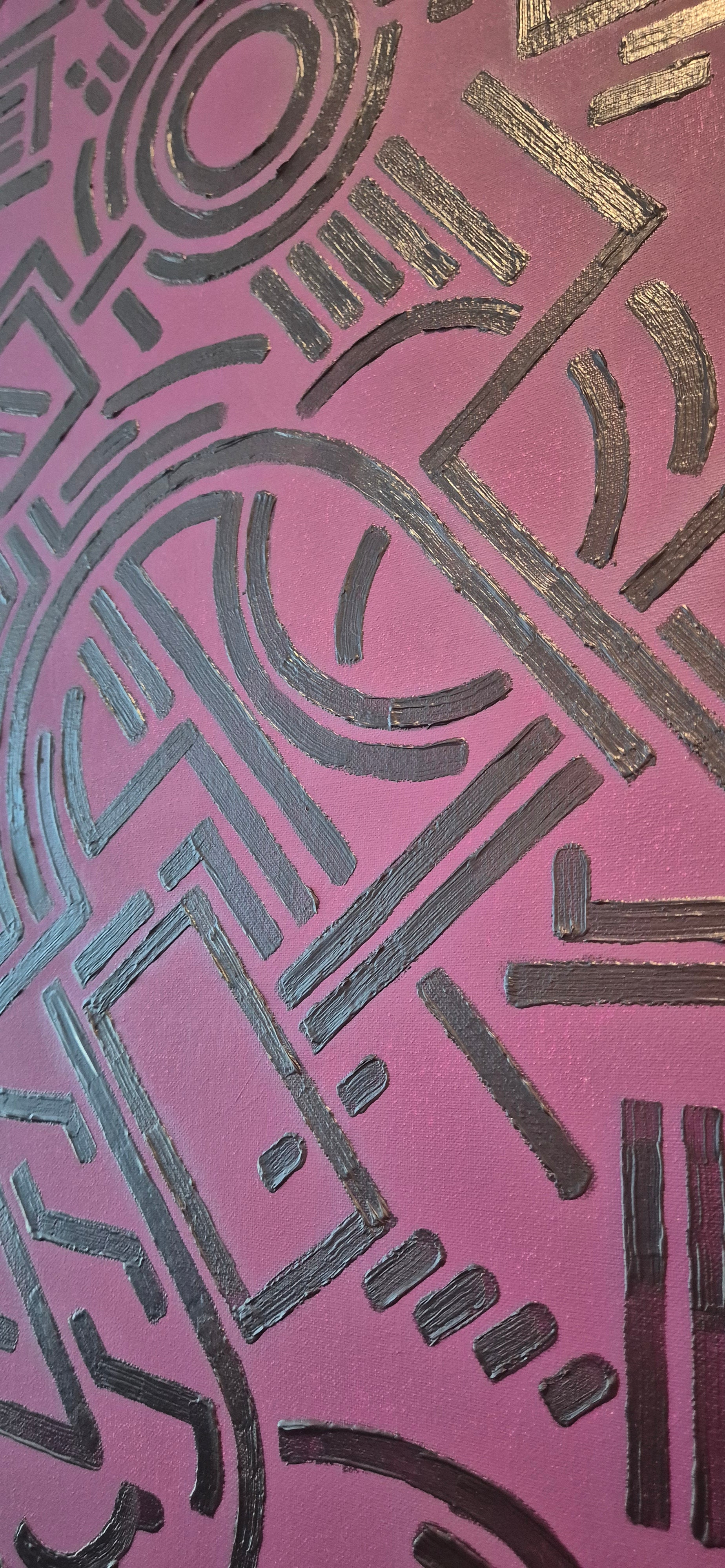 Entropy: Purple on purple 1