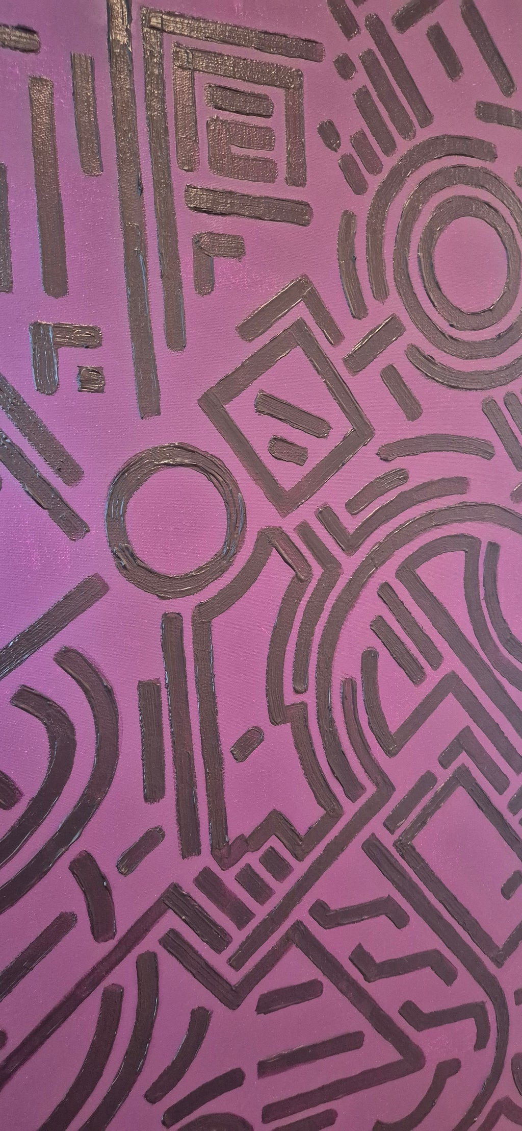 Entropy: Purple on purple 1